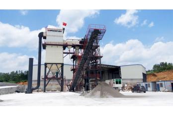 怀化明达建材，南方路机V7-100干式制砂设备应用